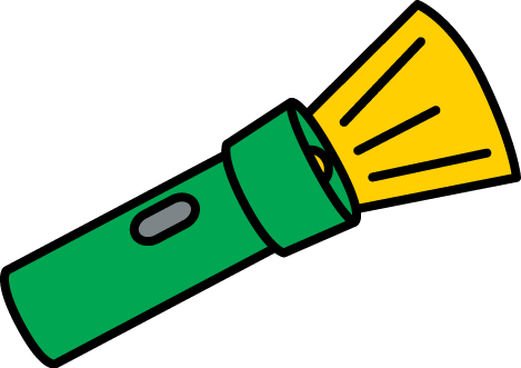 469x331 Flashlight Clipart