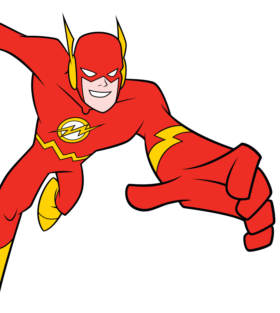 Flash Superhero Clipart | Free download on ClipArtMag