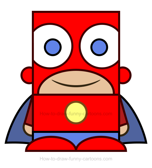 520x574 Superhero Clipart