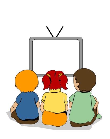 428x540 Watching Tv Free Clip Art Image Depressed Man Watching Television