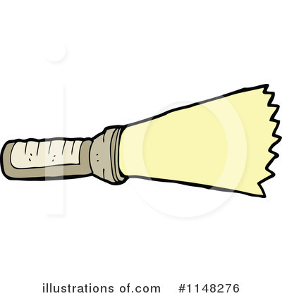 400x420 Flashlight Black And White Clipart