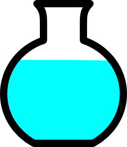 258x298 Flask Clip Art