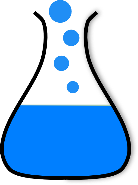 444x595 Flask Clipart