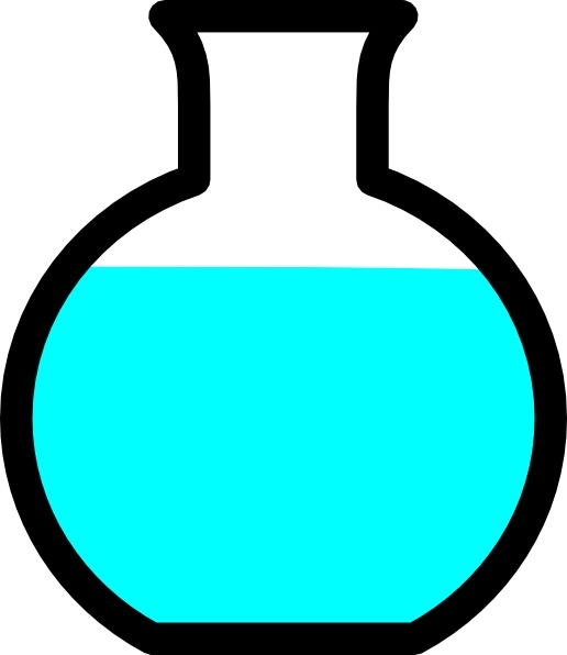 516x596 Flask Clip Art Free Vector In Open Office Drawing Svg ( Svg