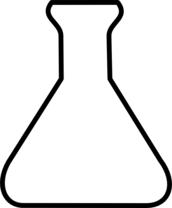 246x297 Black Flask Clip Art