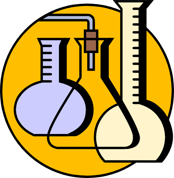 582x594 Chemical Lab Flasks Clip Art Free Vector 4vector