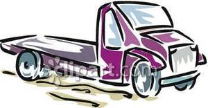 300x156 Empty Flatbed Truck