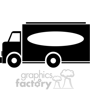 300x300 Truck Clipart Black And White Clipart Panda