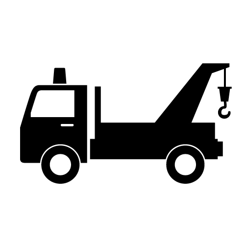 500x500 Clipart Tow Truck
