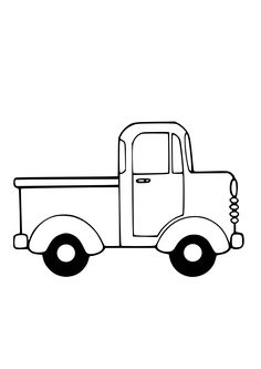 236x333 Truck Color Page, Transportation Coloring Pages, Color Plate