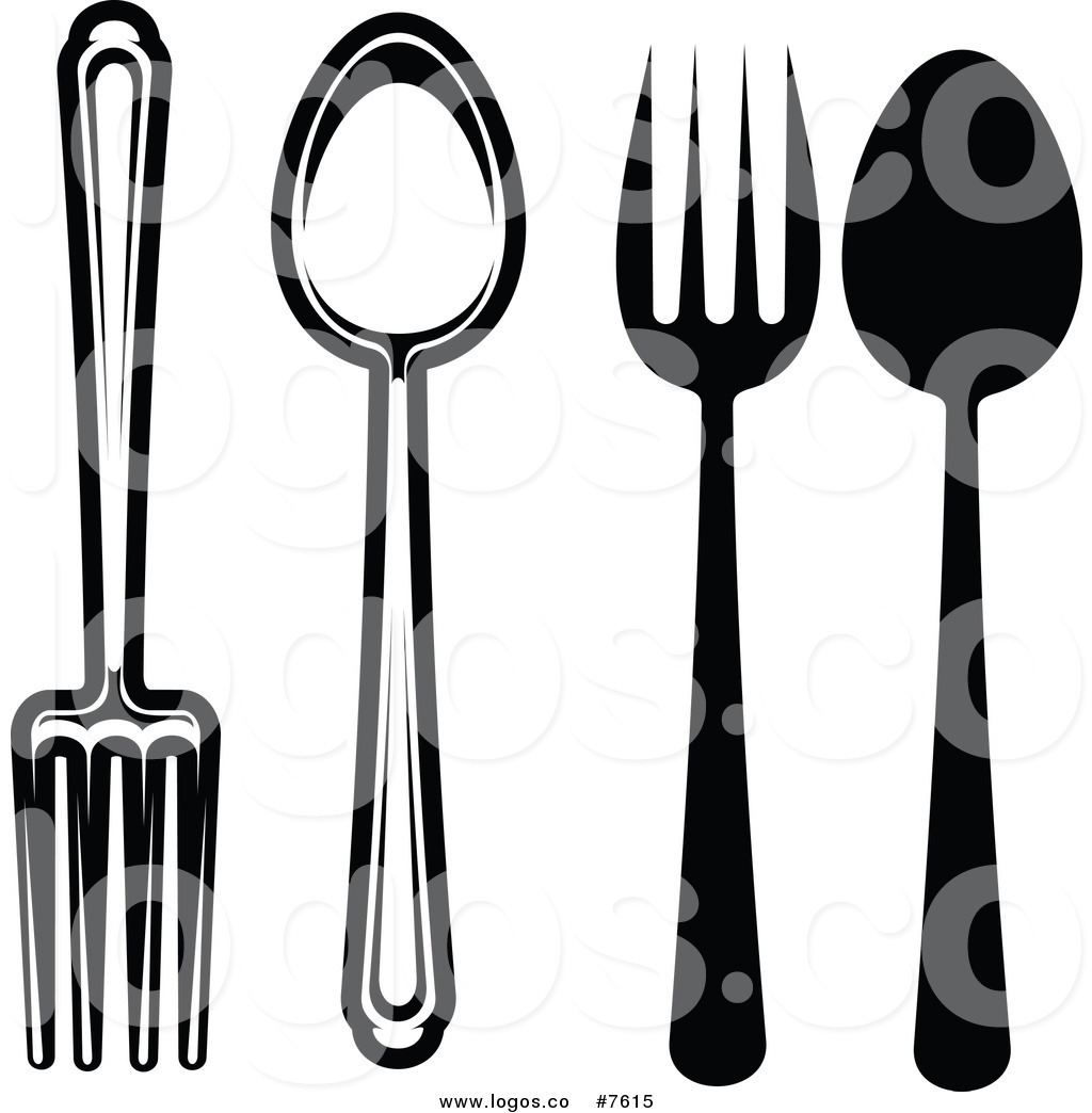 1024x1044 Royalty Free Clip Art Vector Logo Of A Black White Dining
