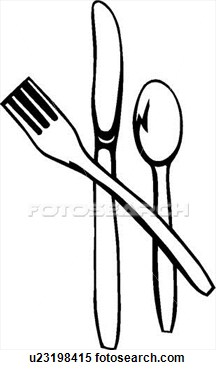 216x370 Silverware Clipart