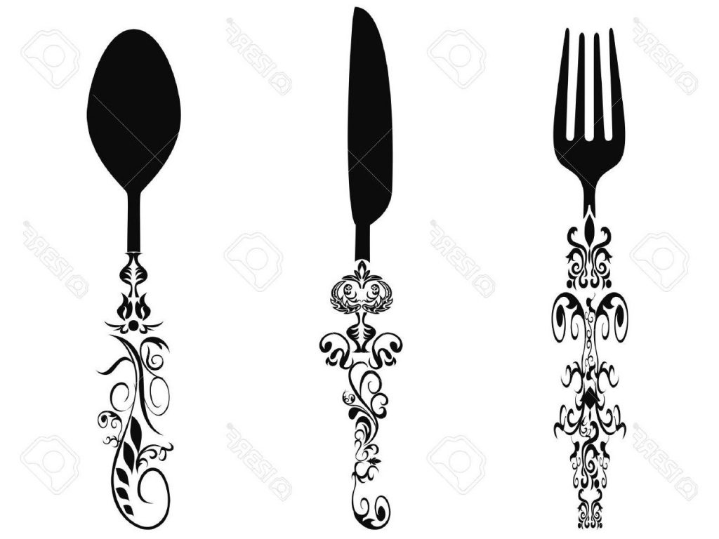 1024x768 Top 10 Flatware Fork Clipart File Free