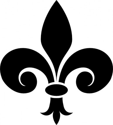 386x425 Clip Art Fleur De Lis