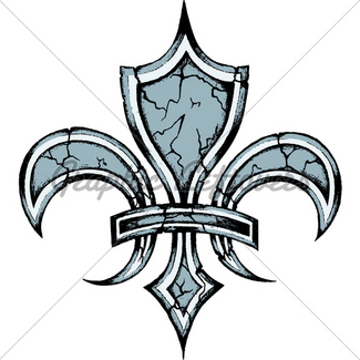 325x325 Fleur De Lis Sketch Gl Stock Images