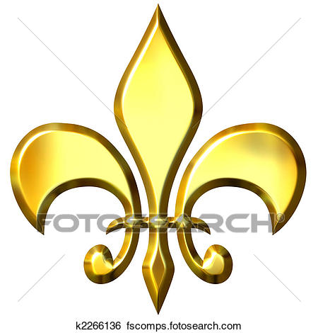 450x470 Stock Illustration Of Fleur De Lis K2266136