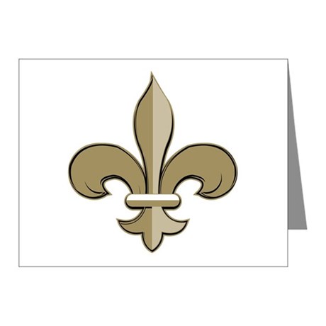 460x460 Fleur De Lis Thank You Cards Fleur De Lis Note Cards