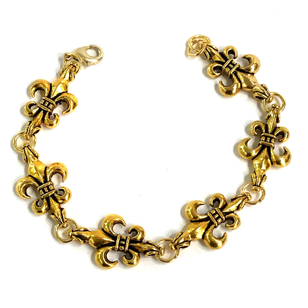 1024x1024 Fleur De Lis Link Bracelet Magnolia Blvd.