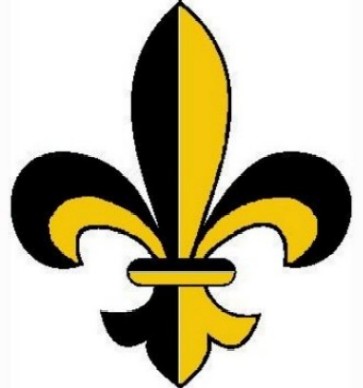 363x388 Gold Fleur De Lis Clipart