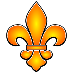 250x250 Gold Clipart Fleur De Lis