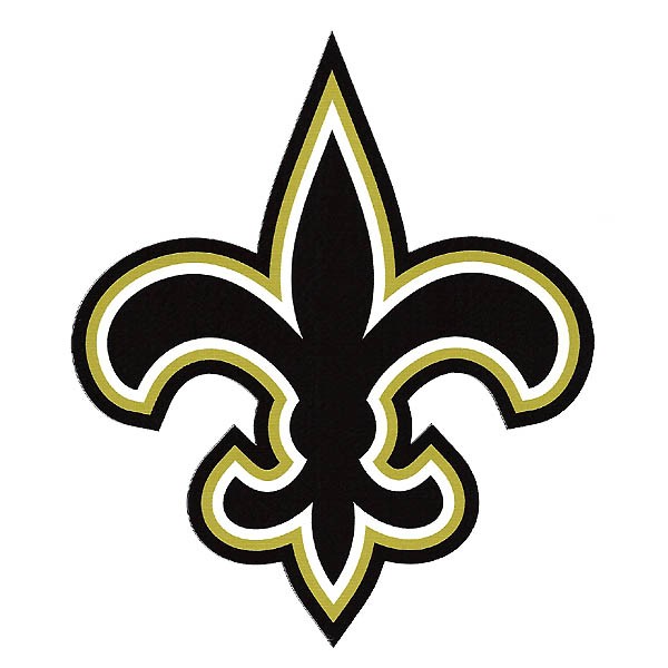 600x600 Black Amp Gold Fleur De Lis Automotive Decal