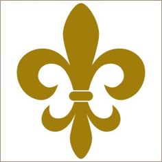 236x236 Fleur De Lis Pattern. Use The Printable Outline For Crafts
