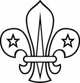 157x164 Cub Scout Fleur De Lis Clip Art