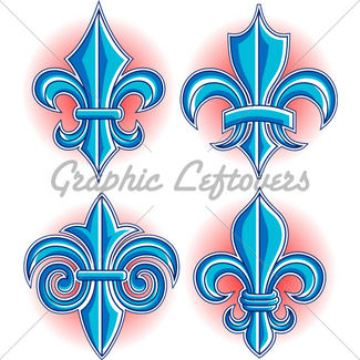 325x325 Fleur De Lis Sketch Gl Stock Images