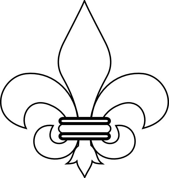 570x598 Fleur De Lis Fleur Di Lis Clip Art