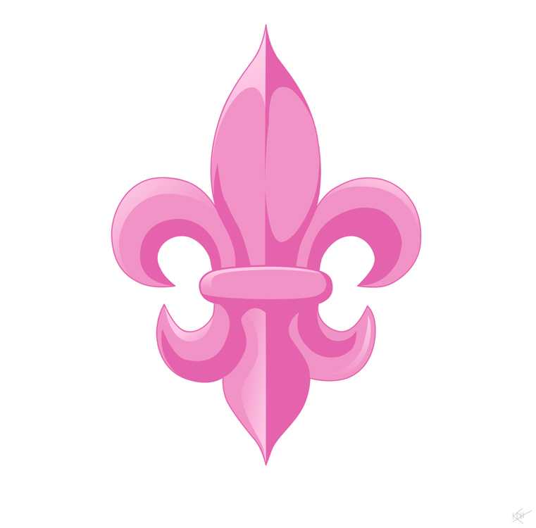 761x750 Pink Fleur De Lis Clipart