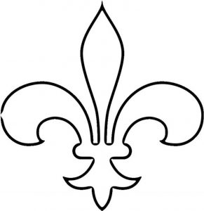 291x300 Dazzling Design Inspiration Fleur De Lis Clip Art Saints Clipart