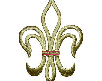 340x270 Fleur De Lis Cross Etsy