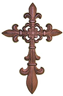 210x320 Cast Iron Fleur De Lis Cross Home Amp Kitchen