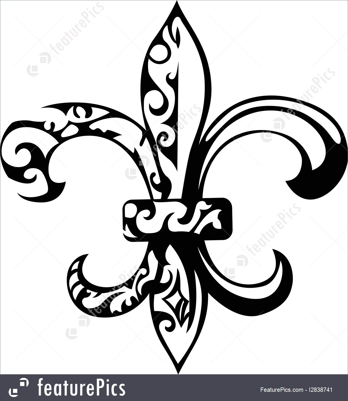 1210x1392 Illustration Of Fleur De Lis Design