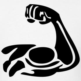 279x282 Arms Flexing Clipart