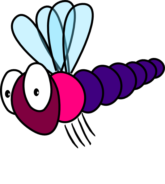 534x597 Free Dragonfly Clipart Image