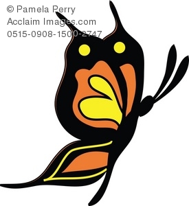 275x300 Flying Butterfly Clipart Clipart Panda
