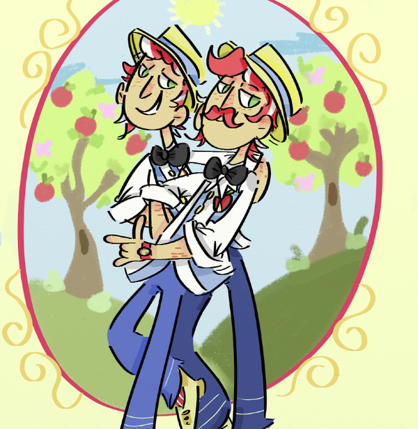 600x616 Flim Flam Brothers By Cartoonwho