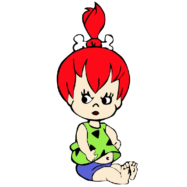600x600 Flintstones Clipart