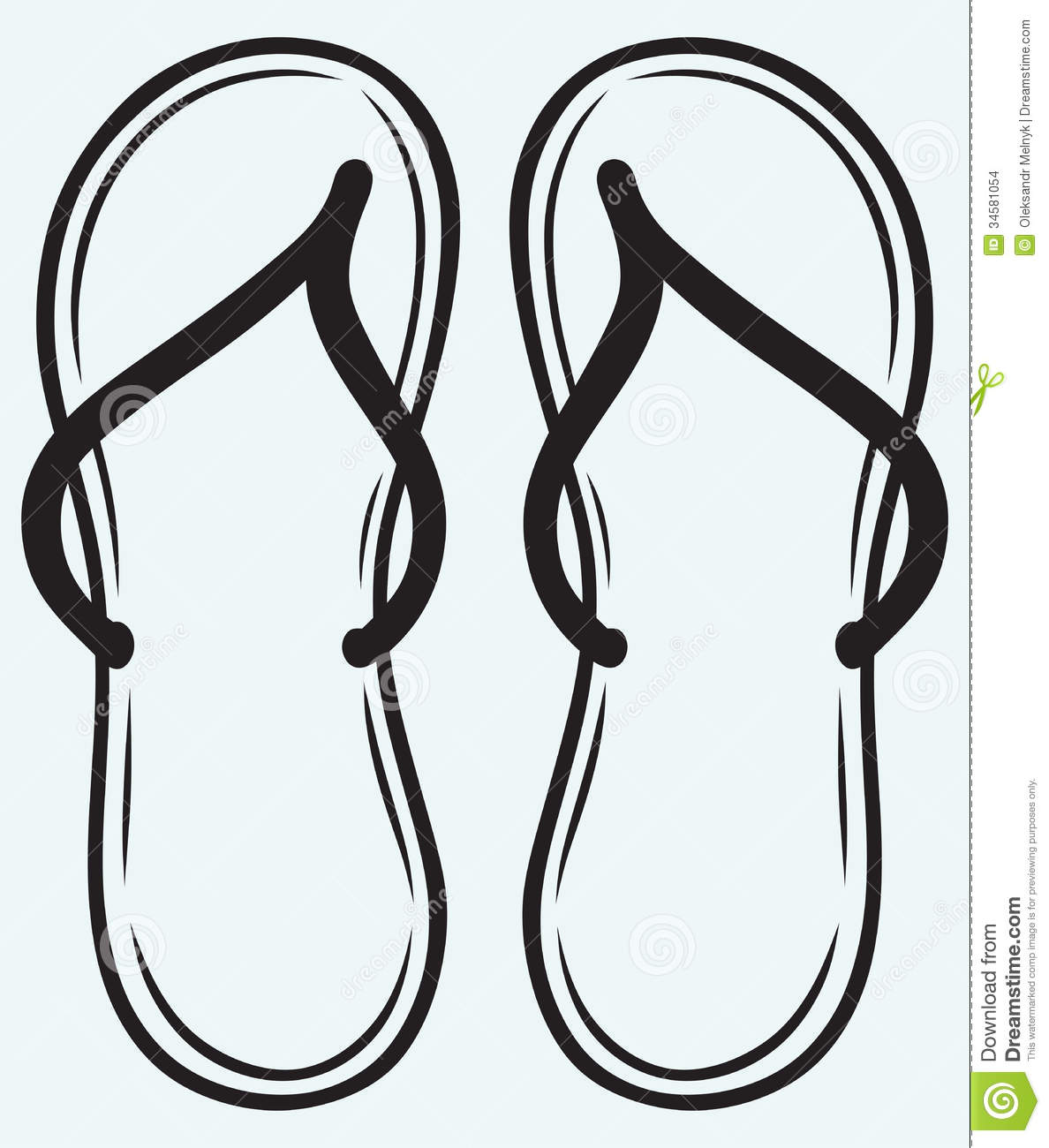 1188x1300 Pair Clipart Flip Flops