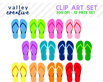 340x270 Flip Flop Clip Art Etsy