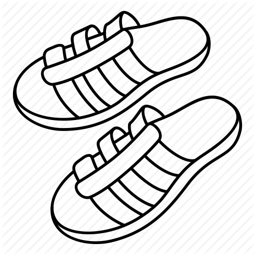 512x512 Flip, Flop, Sandal, Shoes, Slippers, Summer, Women Icon Icon