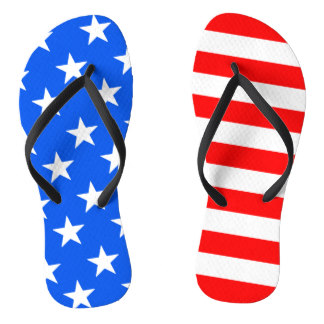 324x324 Stars And Stripes Flip Flops Zazzle