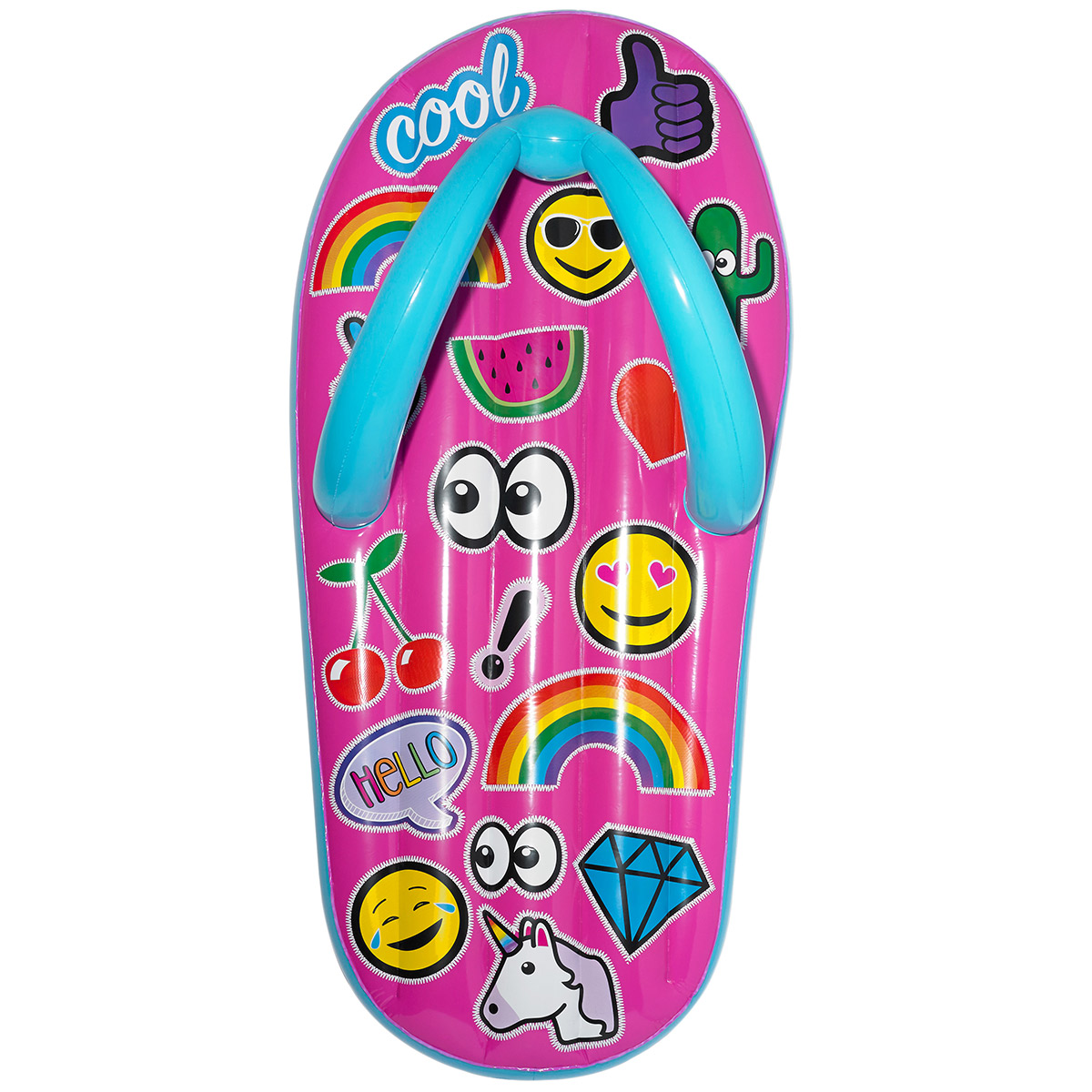 1200x1200 Emojipatch Flip Flop Pool Float