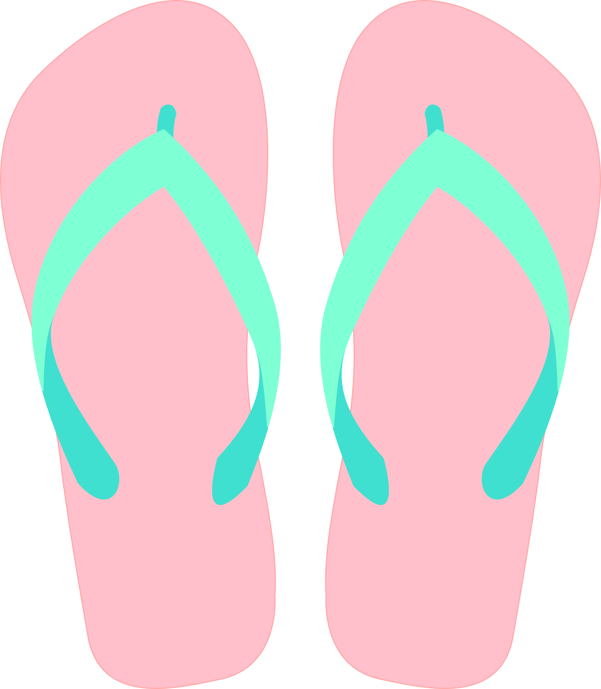 1969x2256 Clipartist Clip Art Havaianas Flip Flops 2 Svg