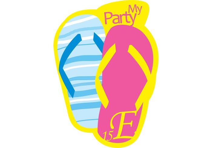 700x490 Vector Flip Flops