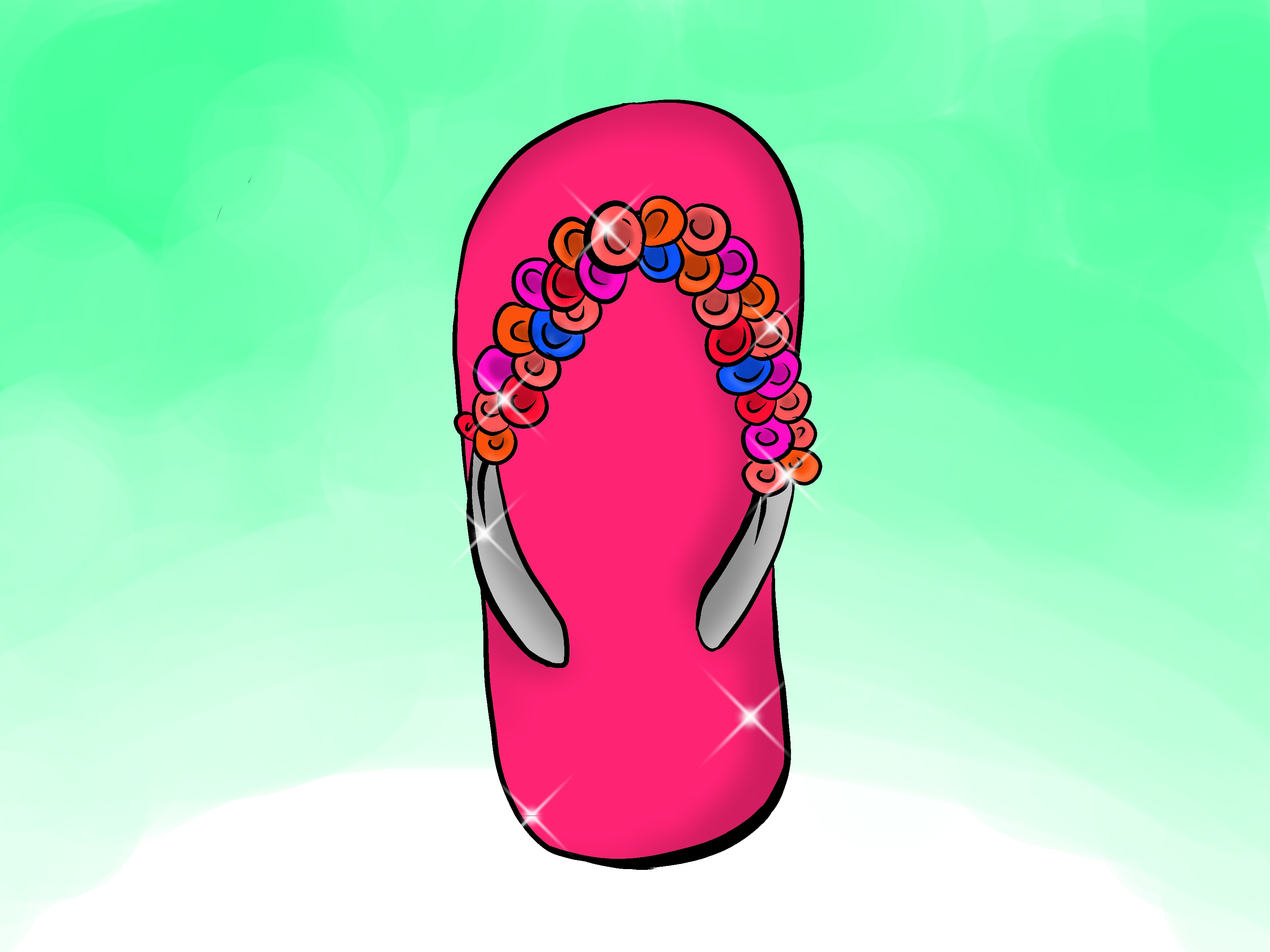 3200x2400 7 Ways To Decorate Flip Flops