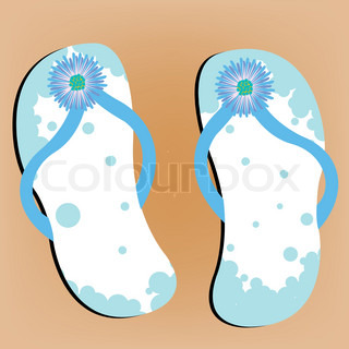 320x320 Flip Flops Stock Vector Colourbox