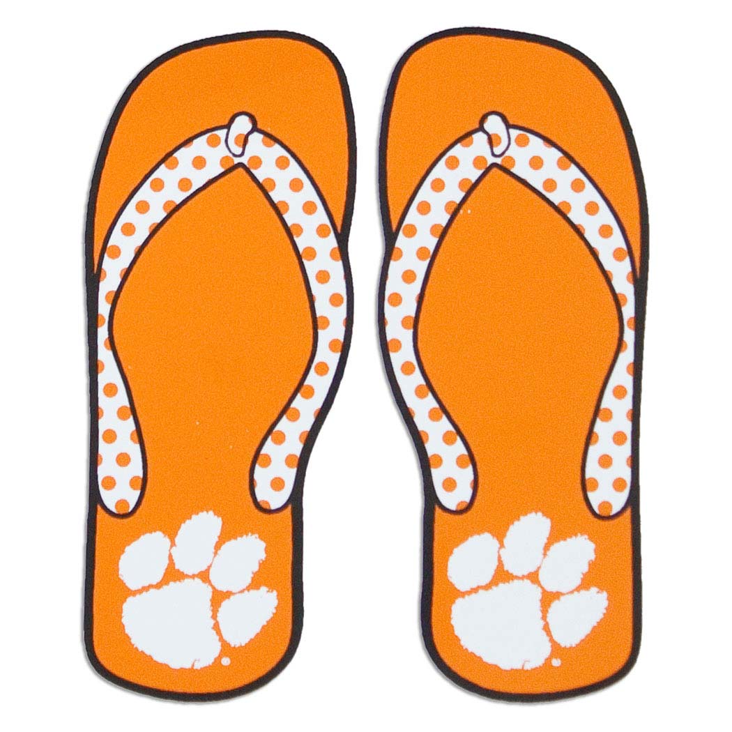 1050x1050 Orange Clipart Flip Flops