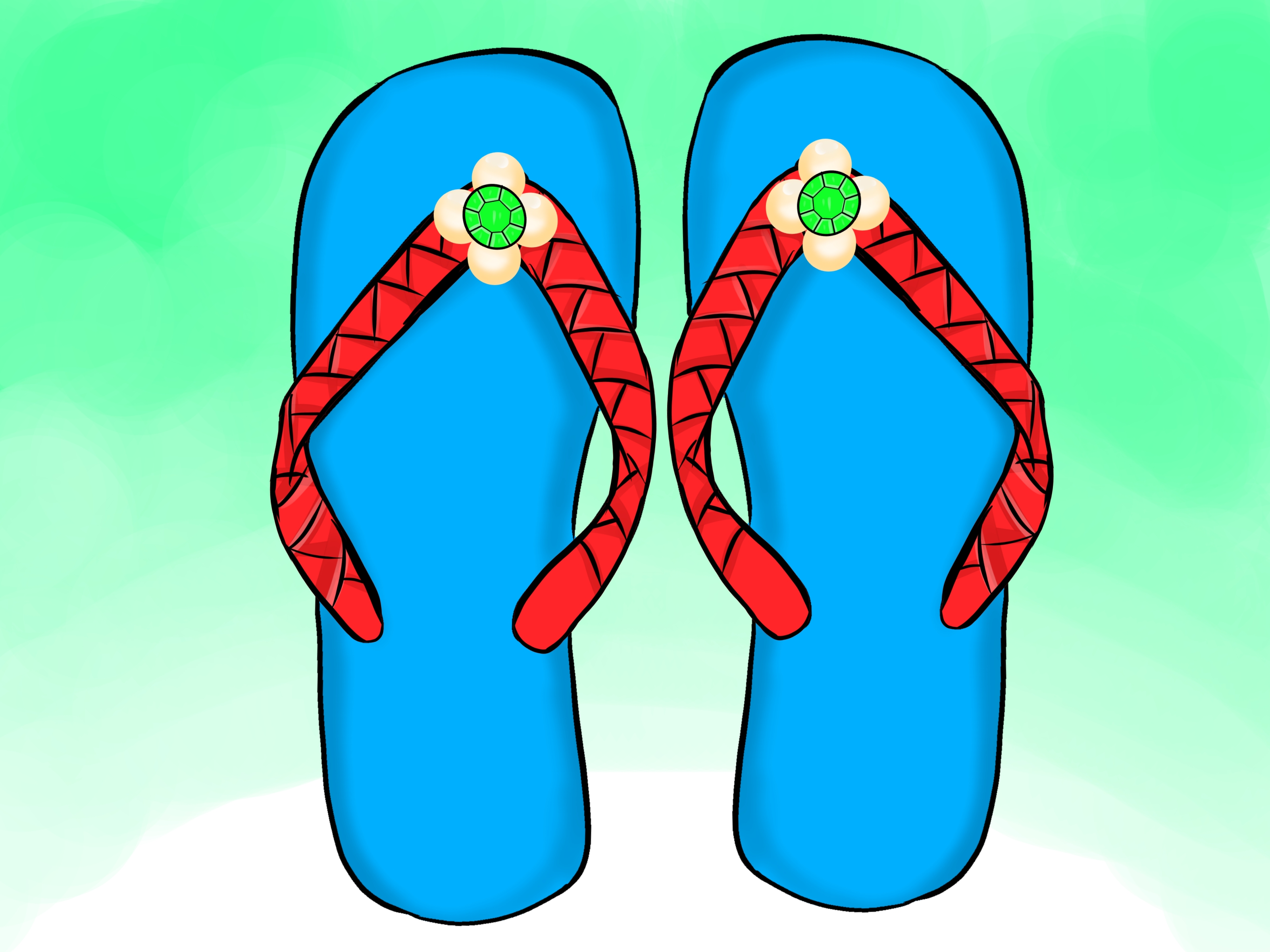 3200x2400 4 Ways To Turn Ordinary Flip Flops Into Party Wear